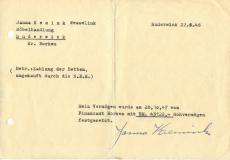 Schriftwechsel Kemink 5.