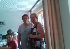 Die beiden Freundinnen Hetty und Margareta 2014.