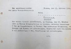Aufgebot zu Schanzarbeiten 1944.