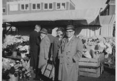 Markt in Enschede um 1961.