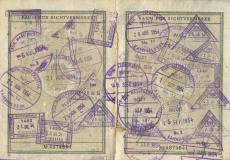 Reisepass Gerhard Korecker 12.