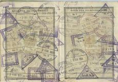 Reisepass Gerhard Korecker 8.