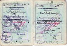 Paspoort Carl Adolf Schweizer.