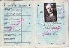 Paspoort Carl Adolf Schweizer.